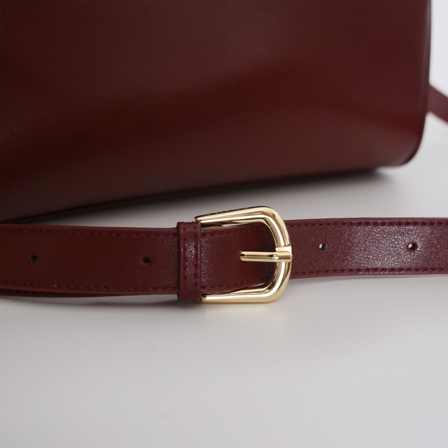 SIENA BOWLING BAG BURGUNDY