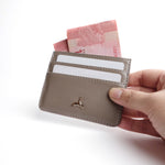 BIRA CARD WALLET TAUPE