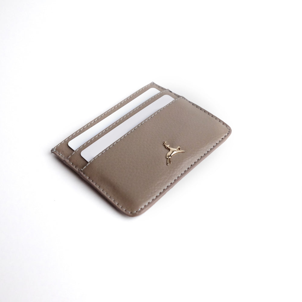 BIRA CARD WALLET TAUPE