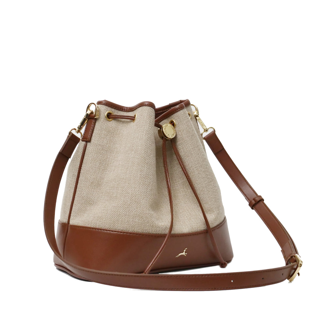 PUSPA BUCKET BAG BEIGE