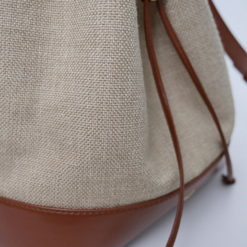 PUSPA BUCKET BAG BEIGE