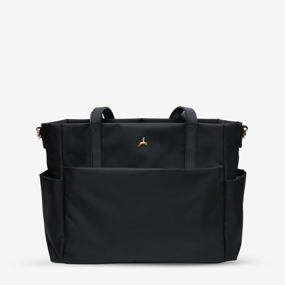 AKAR NYLON TOTE BLACK