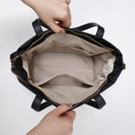 AKAR NYLON TOTE BLACK