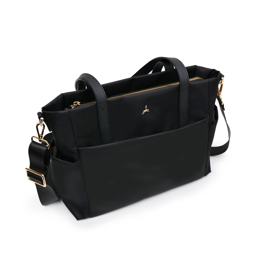 AKAR NYLON TOTE BLACK