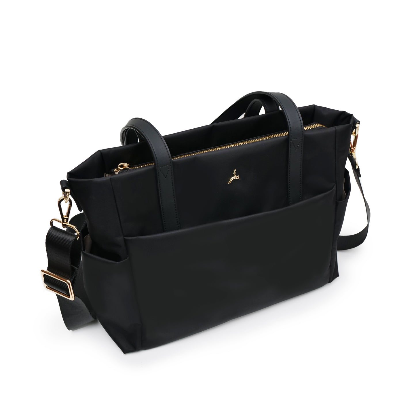 AKAR NYLON TOTE BLACK