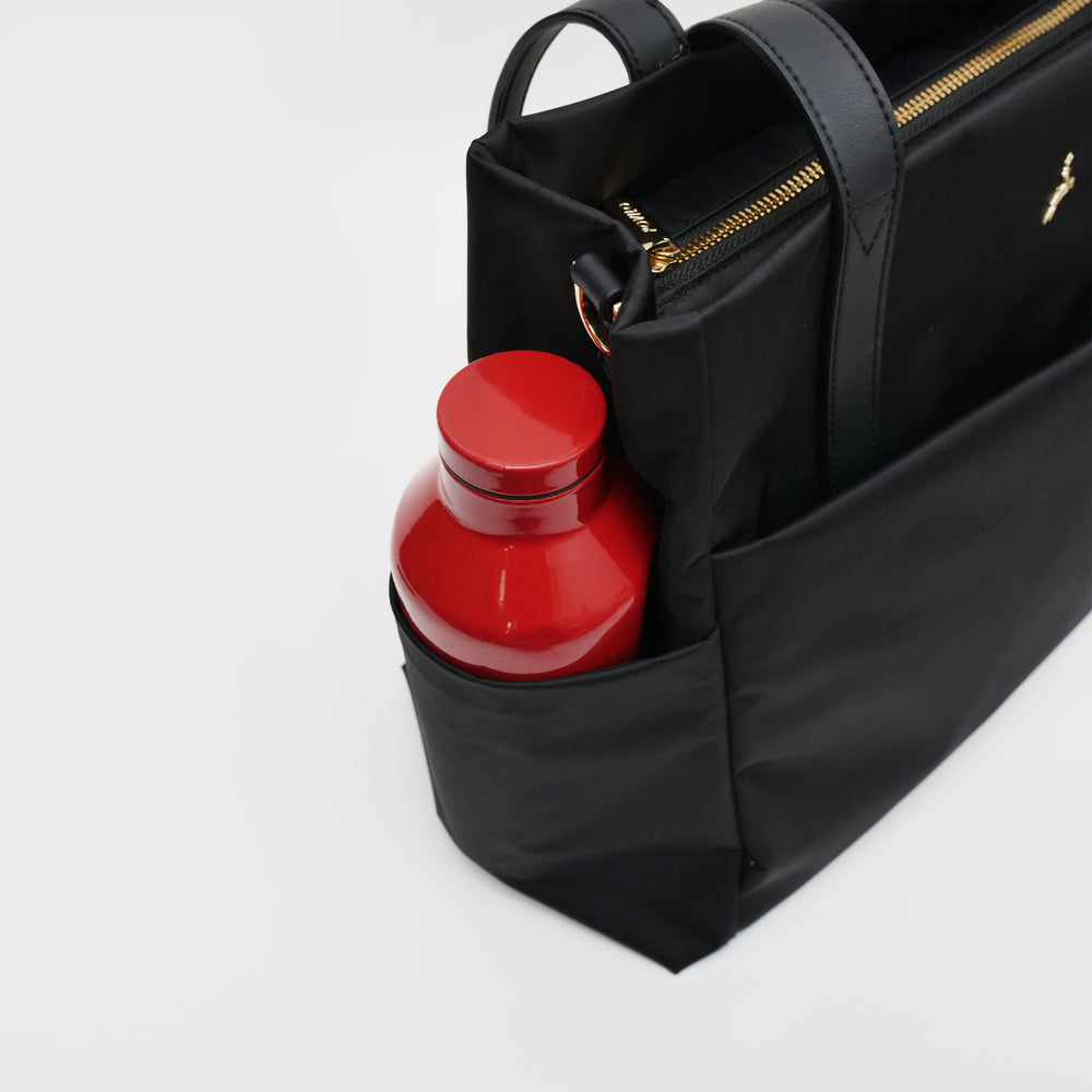 AKAR NYLON TOTE BLACK