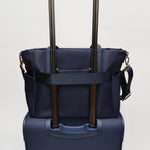 AKAR NYLON TOTE NAVY