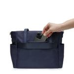 AKAR NYLON TOTE NAVY
