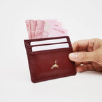 BIRA CARD WALLET BURGUNDY