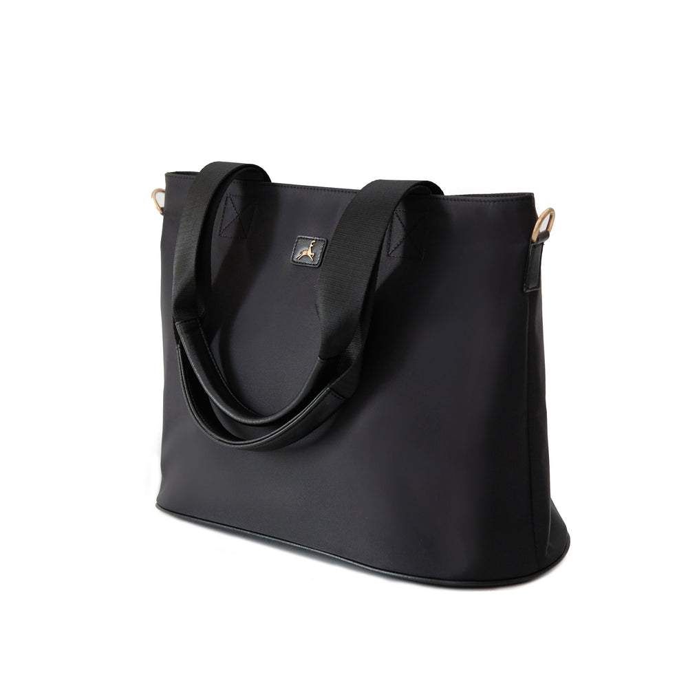 KLANA NYLON TOTE BLACK