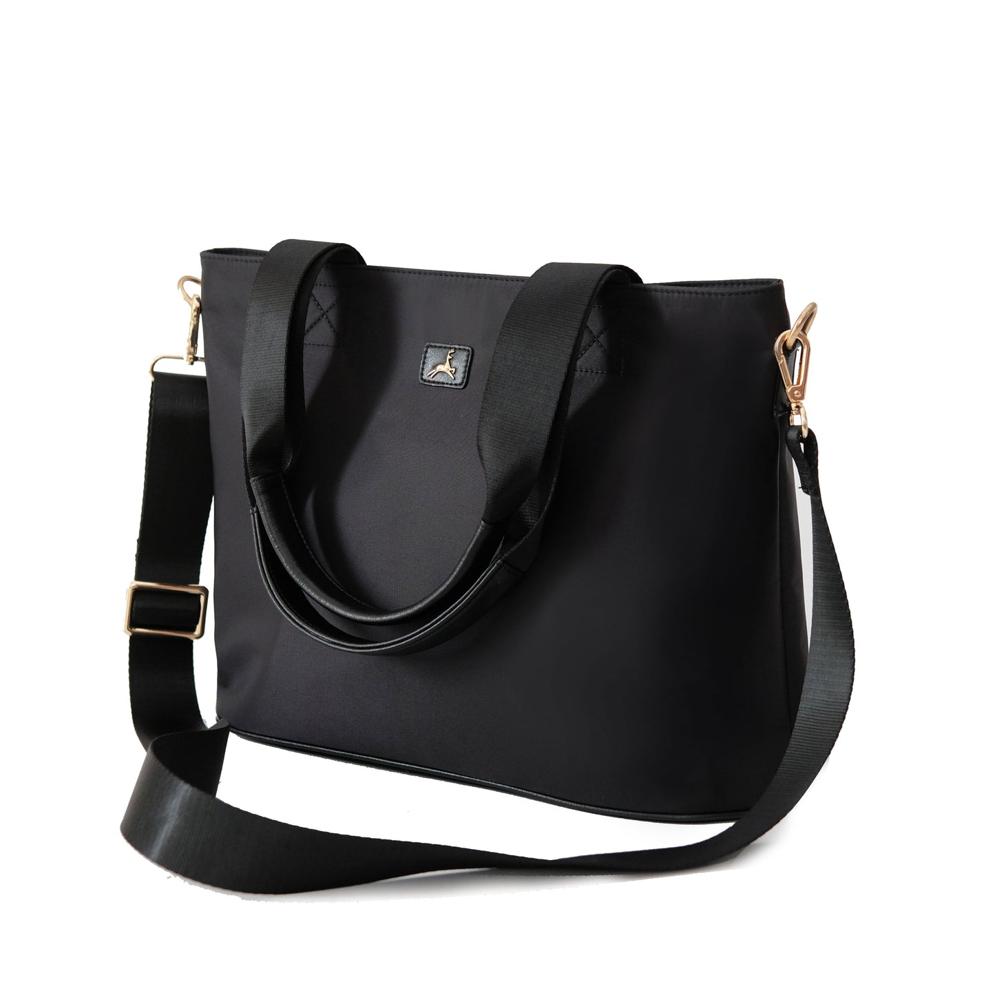 KLANA NYLON TOTE BLACK