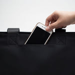 KLANA NYLON TOTE BLACK