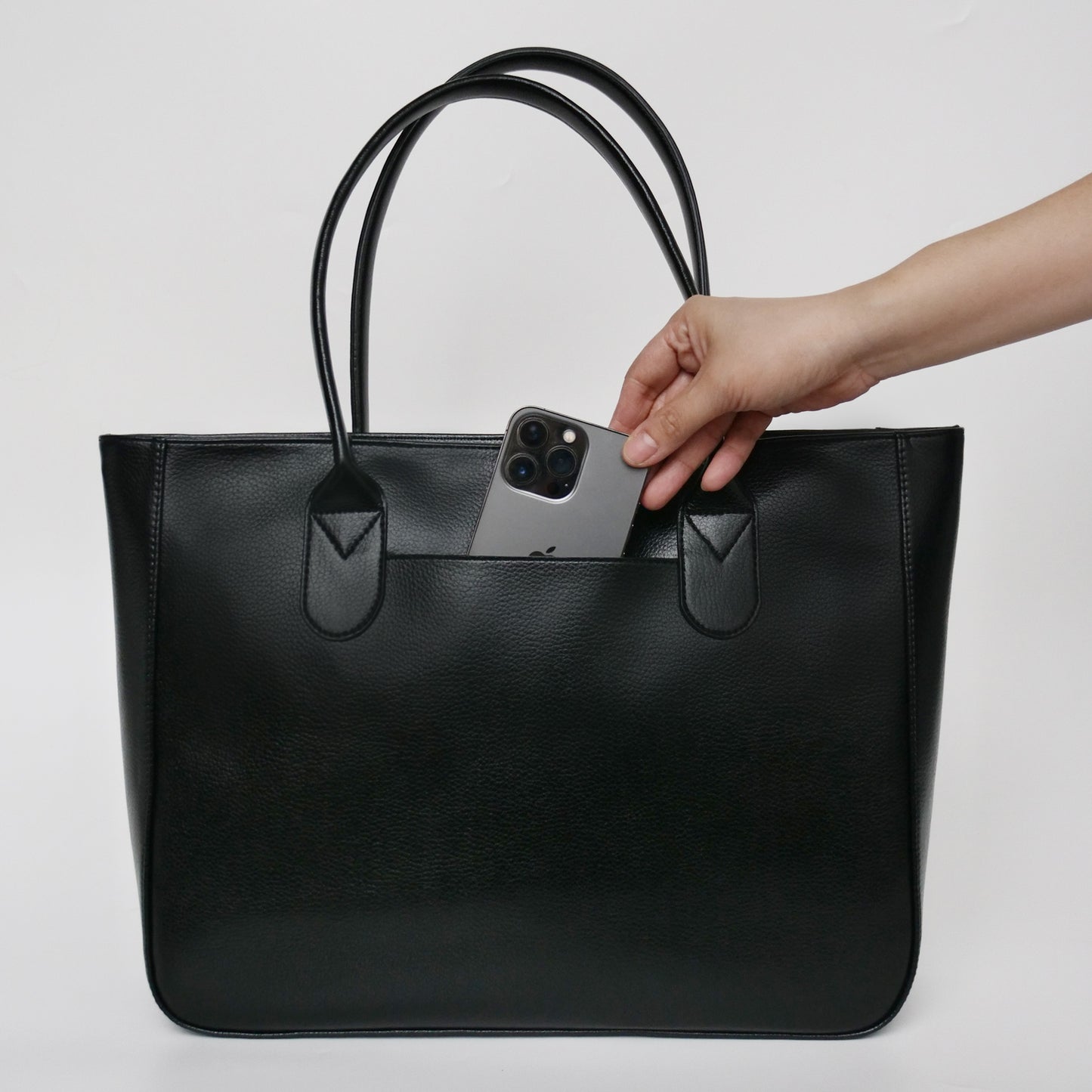 LARAS TOTE BAG BLACK