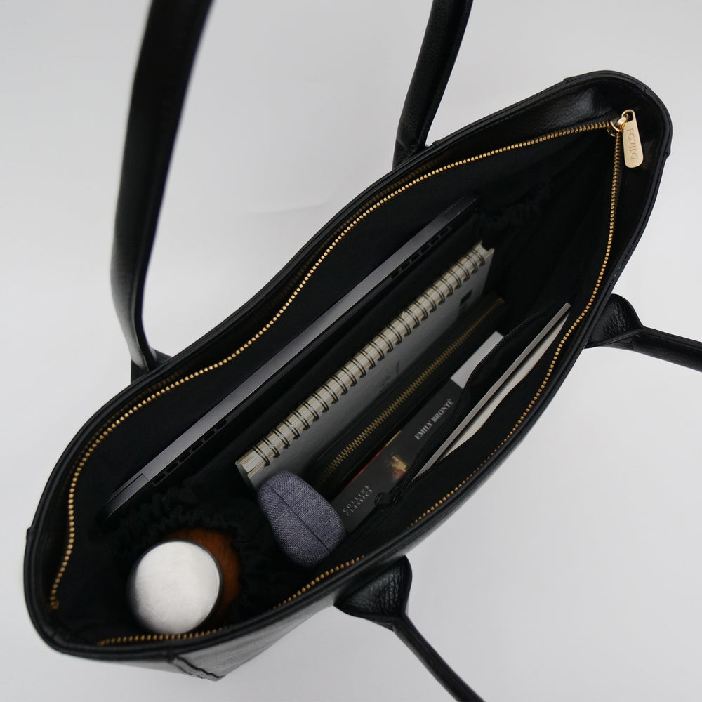 LARAS TOTE BAG BLACK