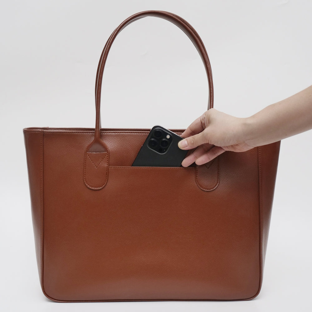 LARAS TOTE BAG BROWN