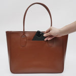 LARAS TOTE BAG BROWN