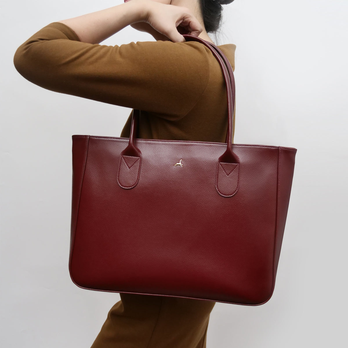 LARAS TOTE BAG BURGUNDY