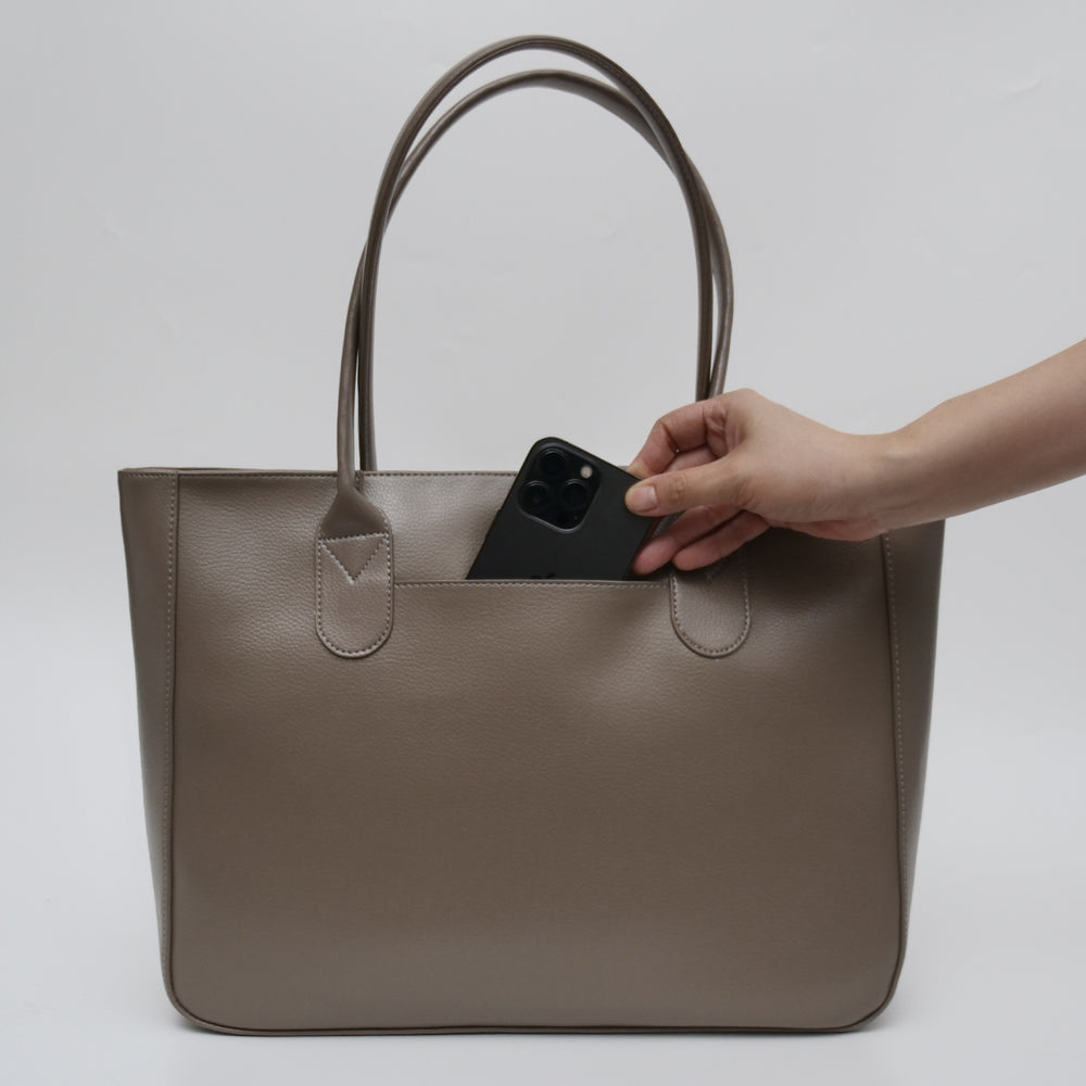 LARAS TOTE BAG TAUPE