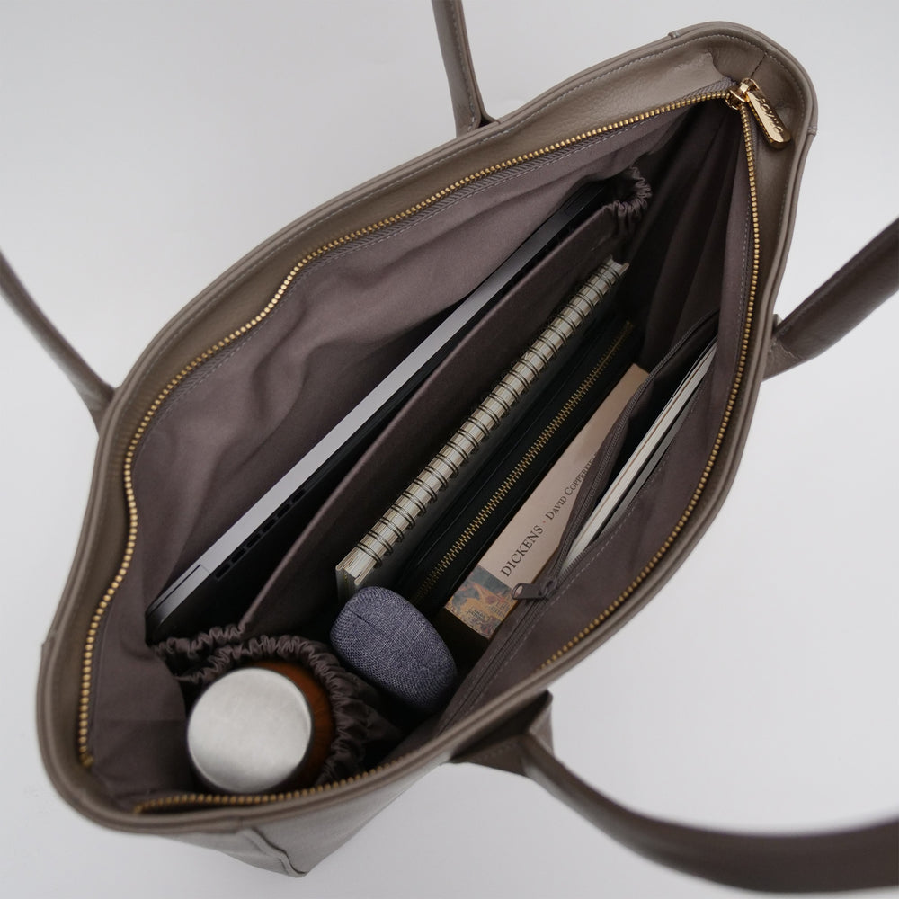 LARAS TOTE BAG TAUPE
