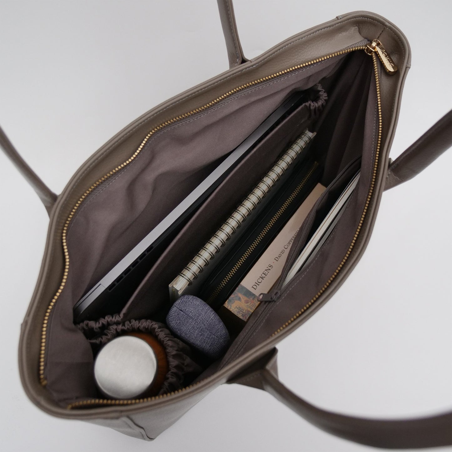 LARAS TOTE BAG TAUPE
