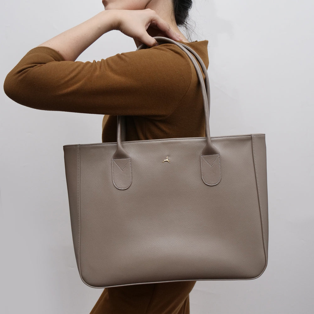 LARAS TOTE BAG TAUPE