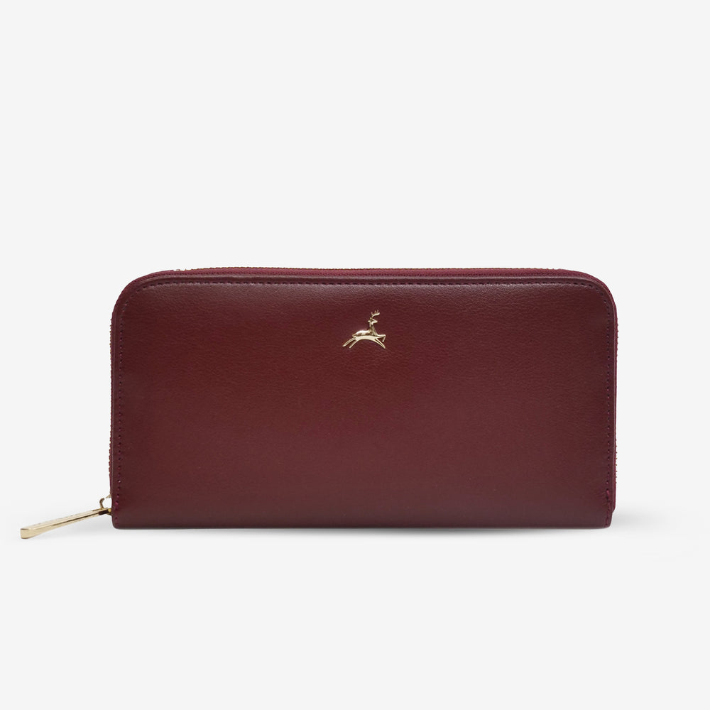 LULU WALLET BURGUNDY