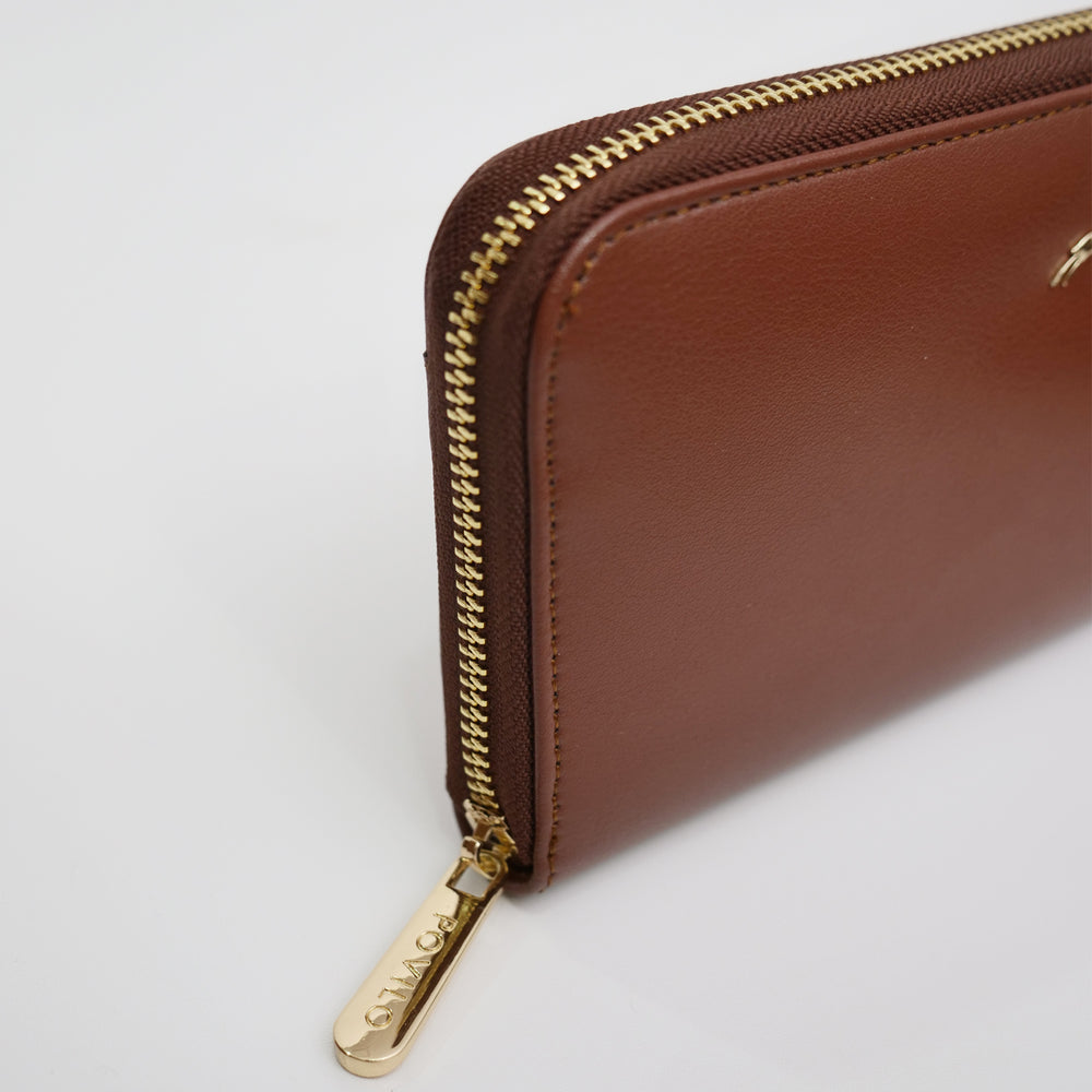 LULU WALLET BROWN