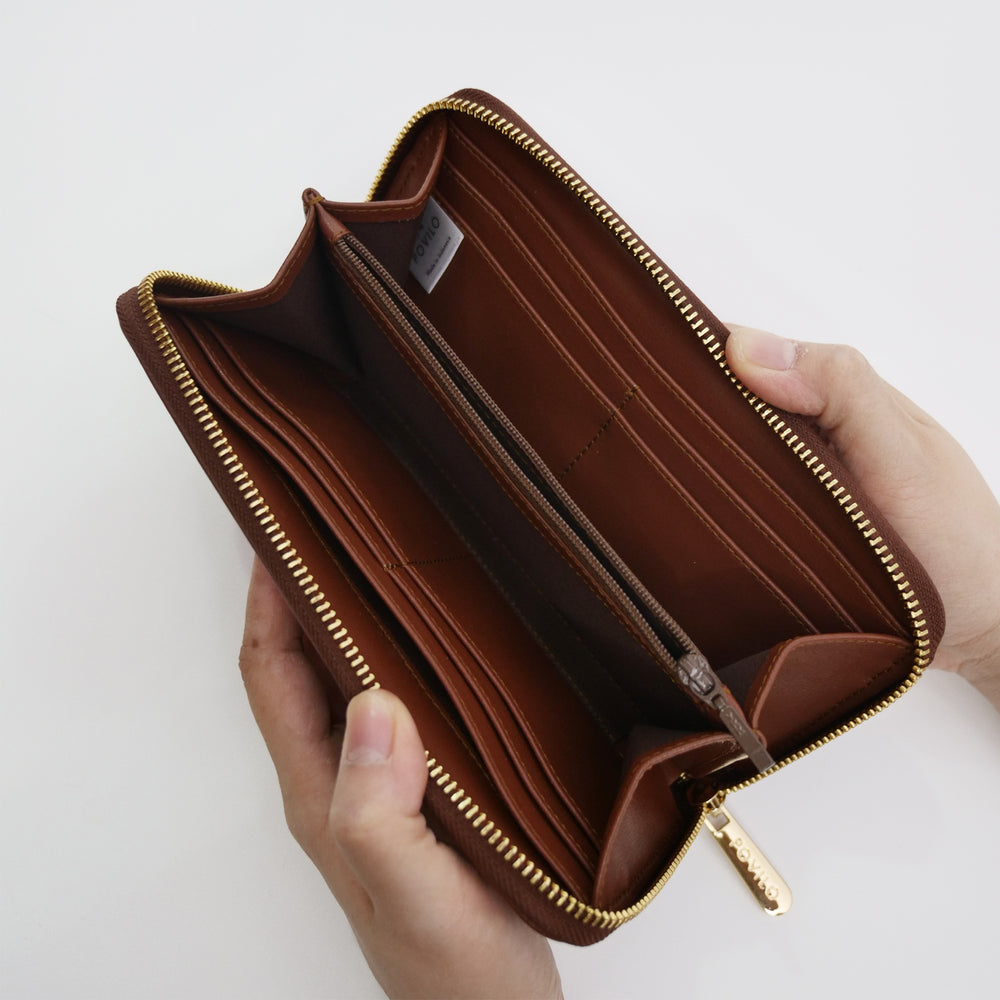 LULU WALLET BROWN