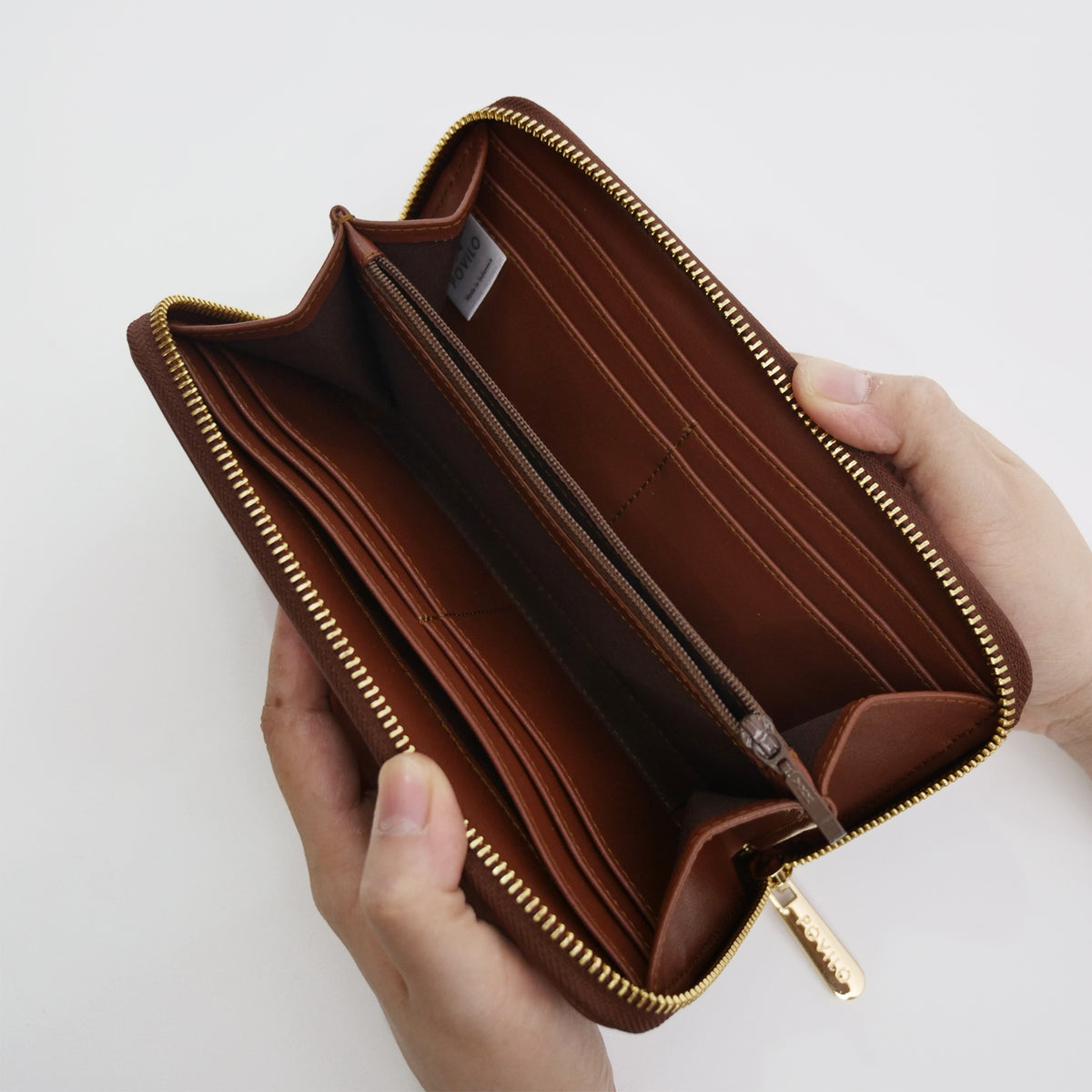 LULU WALLET BROWN