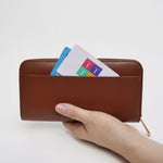 LULU WALLET BROWN