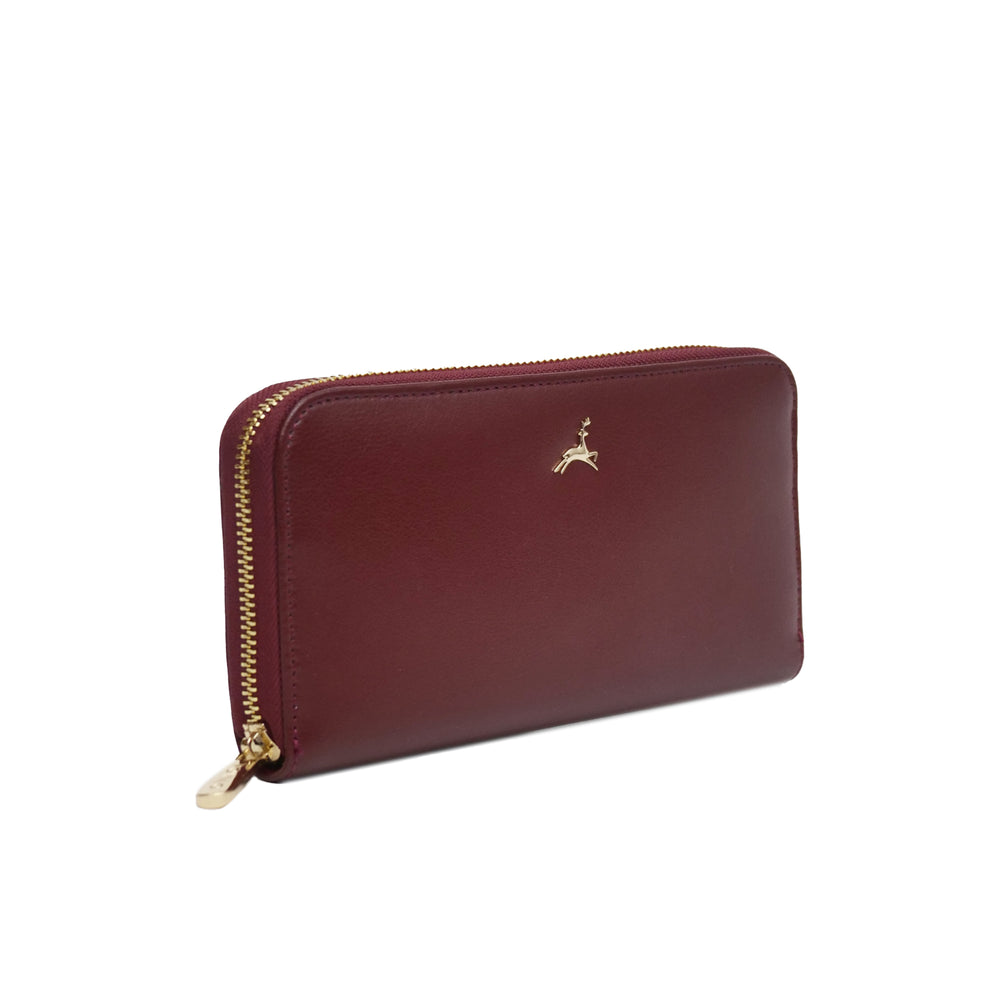LULU WALLET BURGUNDY
