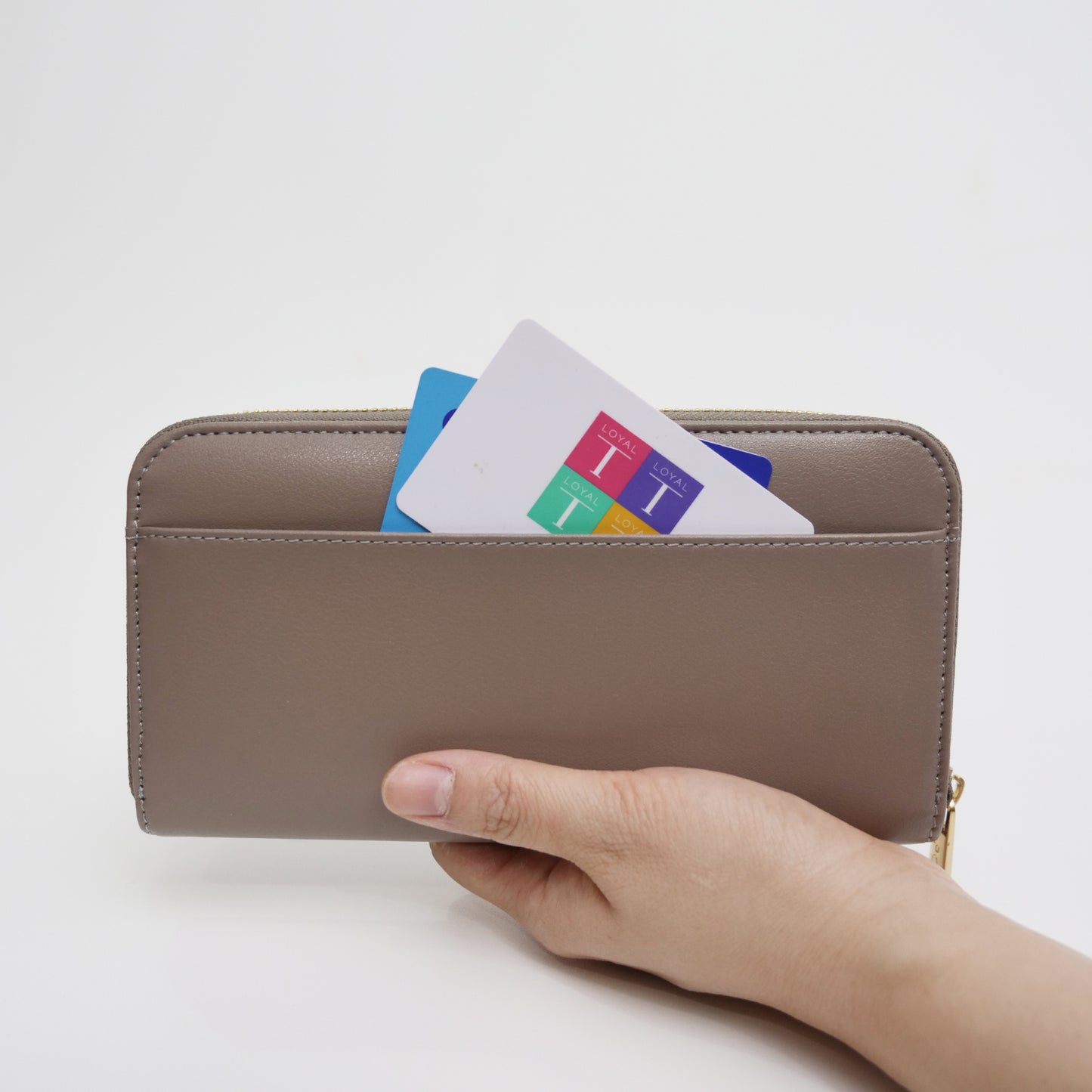 LULU WALLET TAUPE