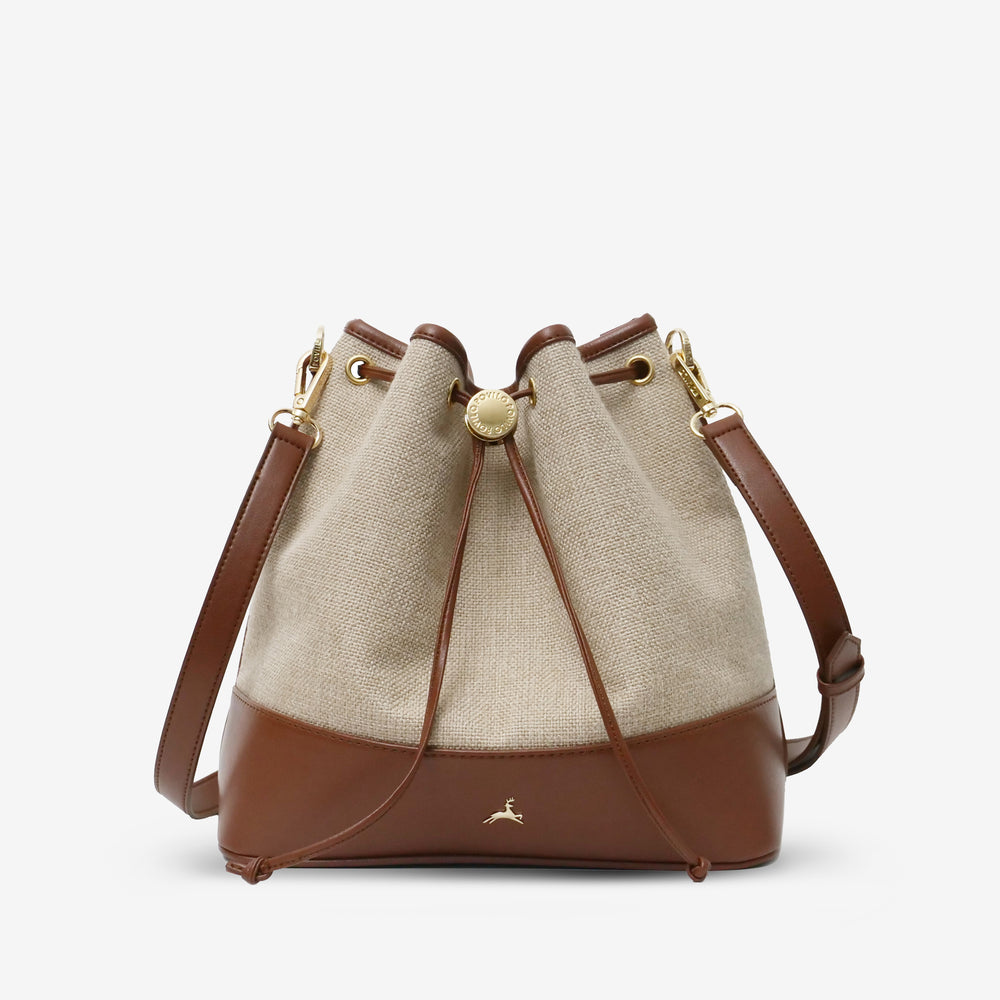 PUSPA BUCKET BAG BEIGE