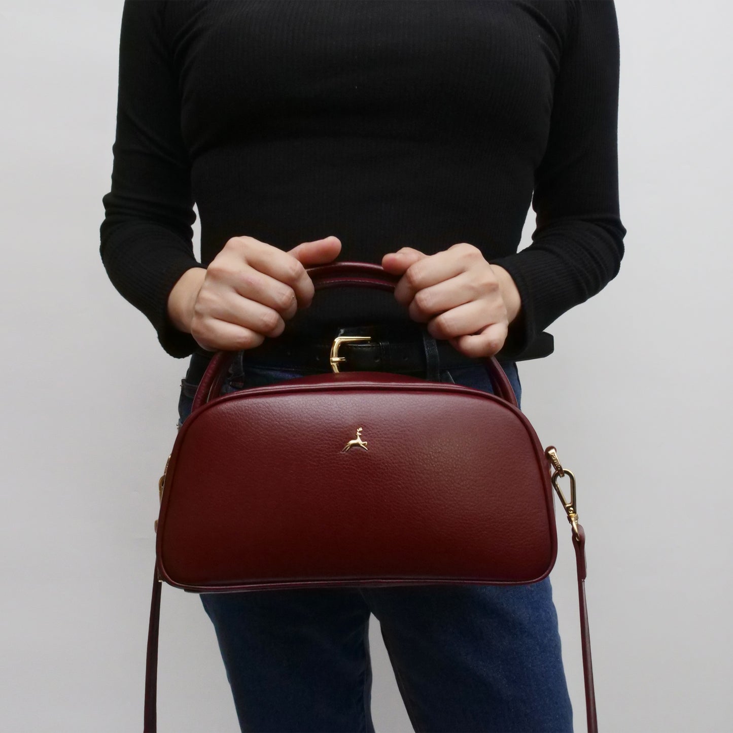 RADIO BAG BURGUNDY