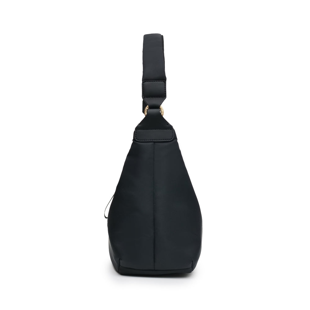 SANTAI NYLON HOBO BAG BLACK