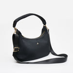 SANTAI NYLON HOBO BAG BLACK