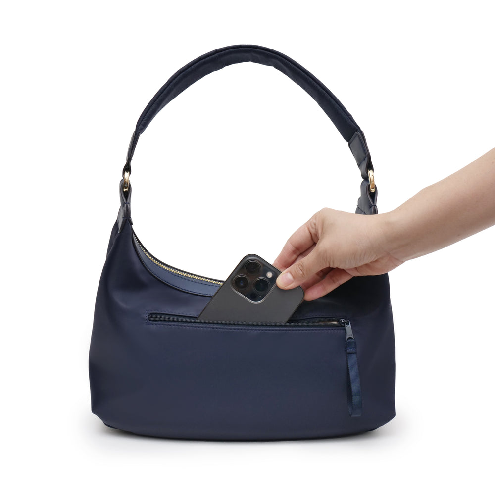 SANTAI NYLON HOBO BAG NAVY