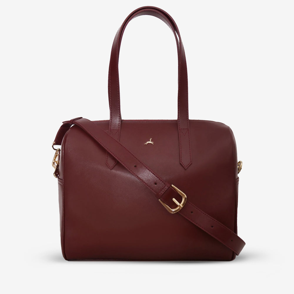 SIENA BOWLING BAG BURGUNDY