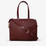 SIENA BOWLING BAG BURGUNDY