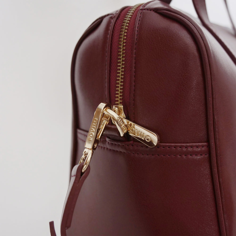 SIENA BOWLING BAG BURGUNDY