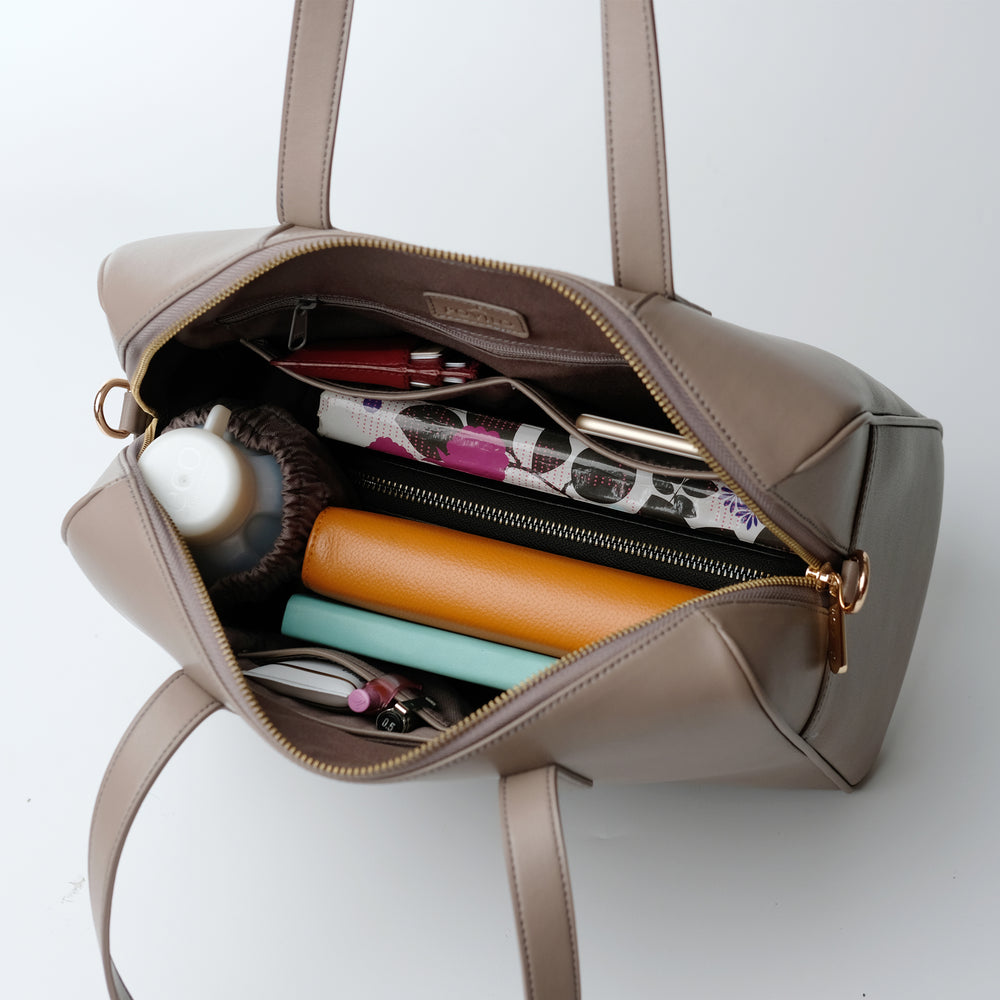 SIENA BOWLING BAG TAUPE