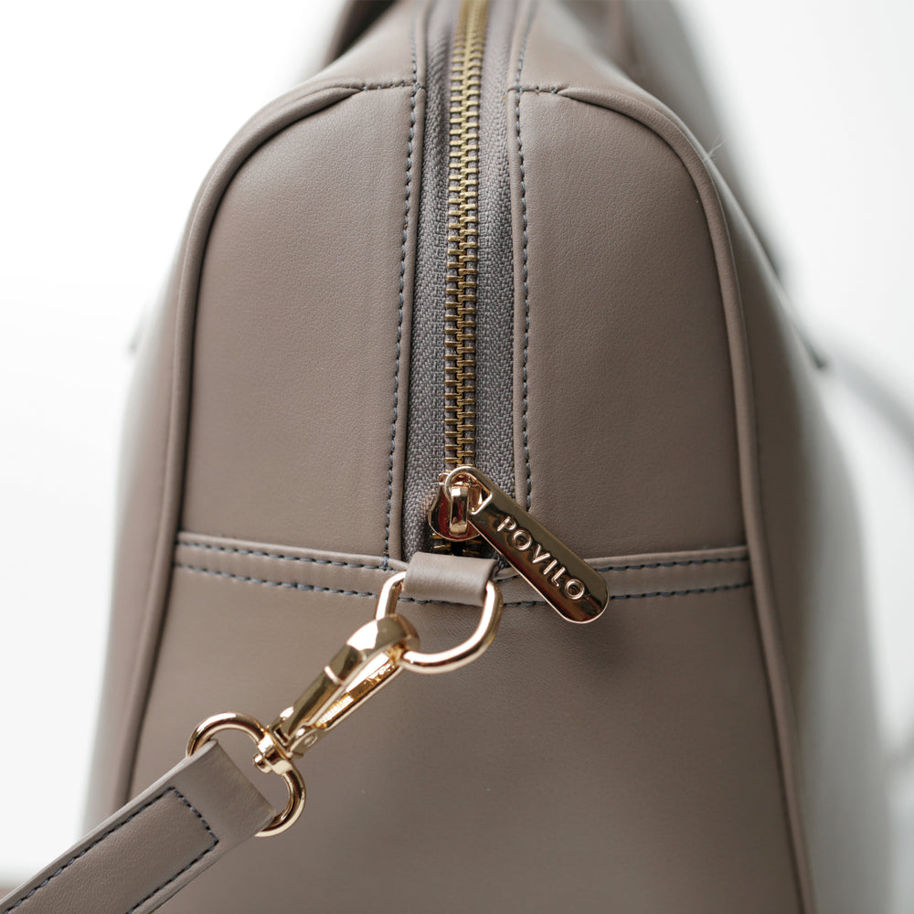 SIENA BOWLING BAG TAUPE