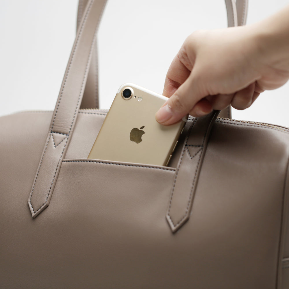 SIENA BOWLING BAG TAUPE
