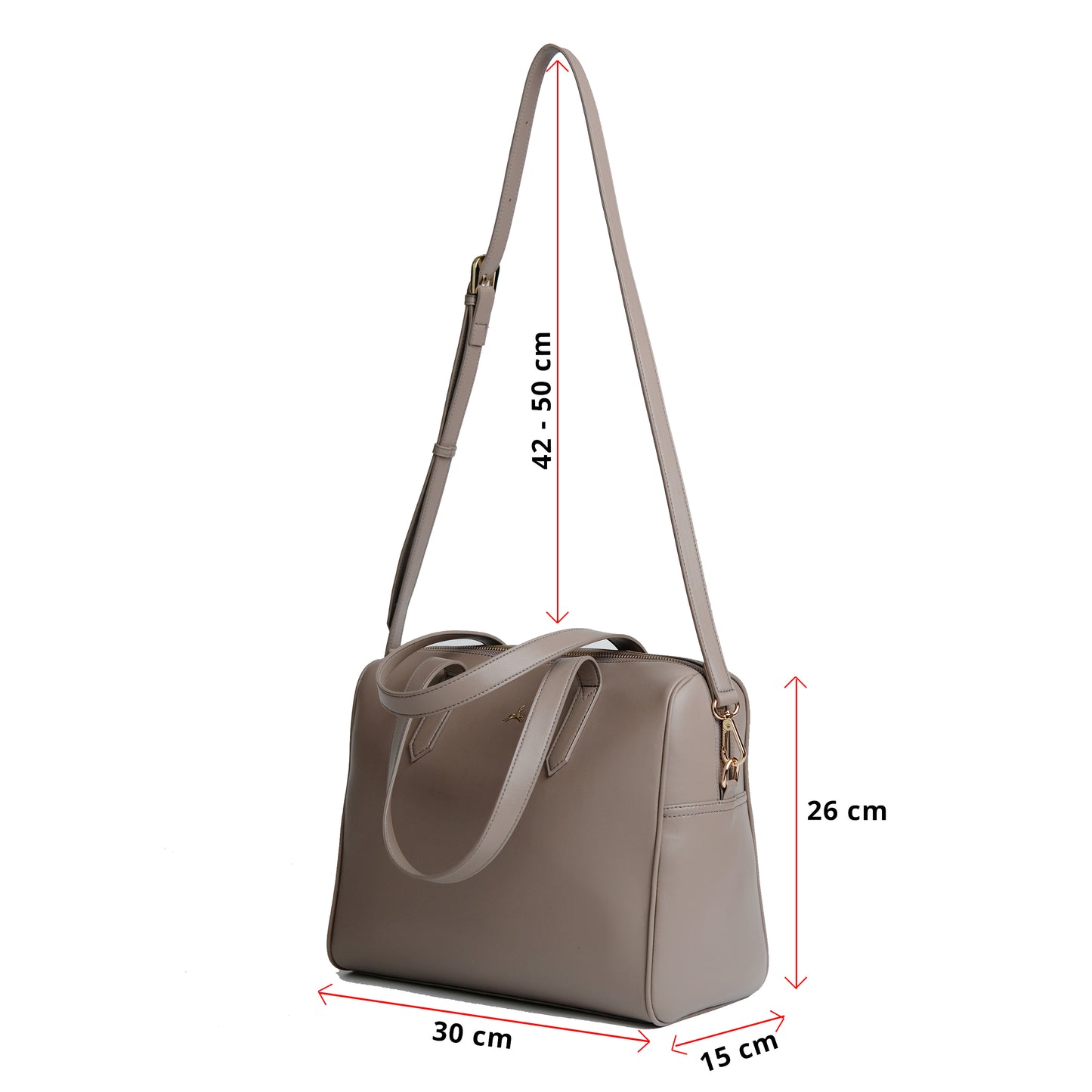 SIENA BOWLING BAG TAUPE